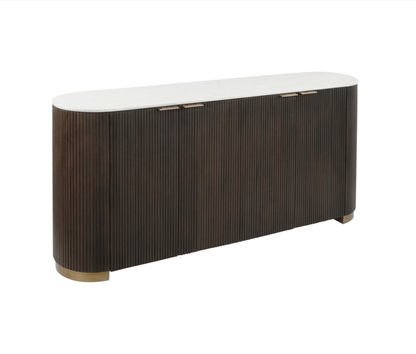 Mayfield Brown Sideboard - Ideal Furniture ES