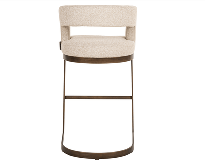 Ellis Biscotti Bar Stool - Ideal Furniture ES