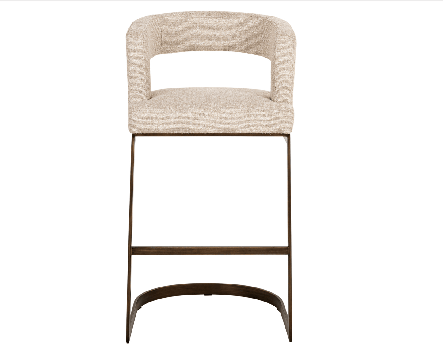 Ellis Biscotti Bar Stool - Ideal Furniture ES