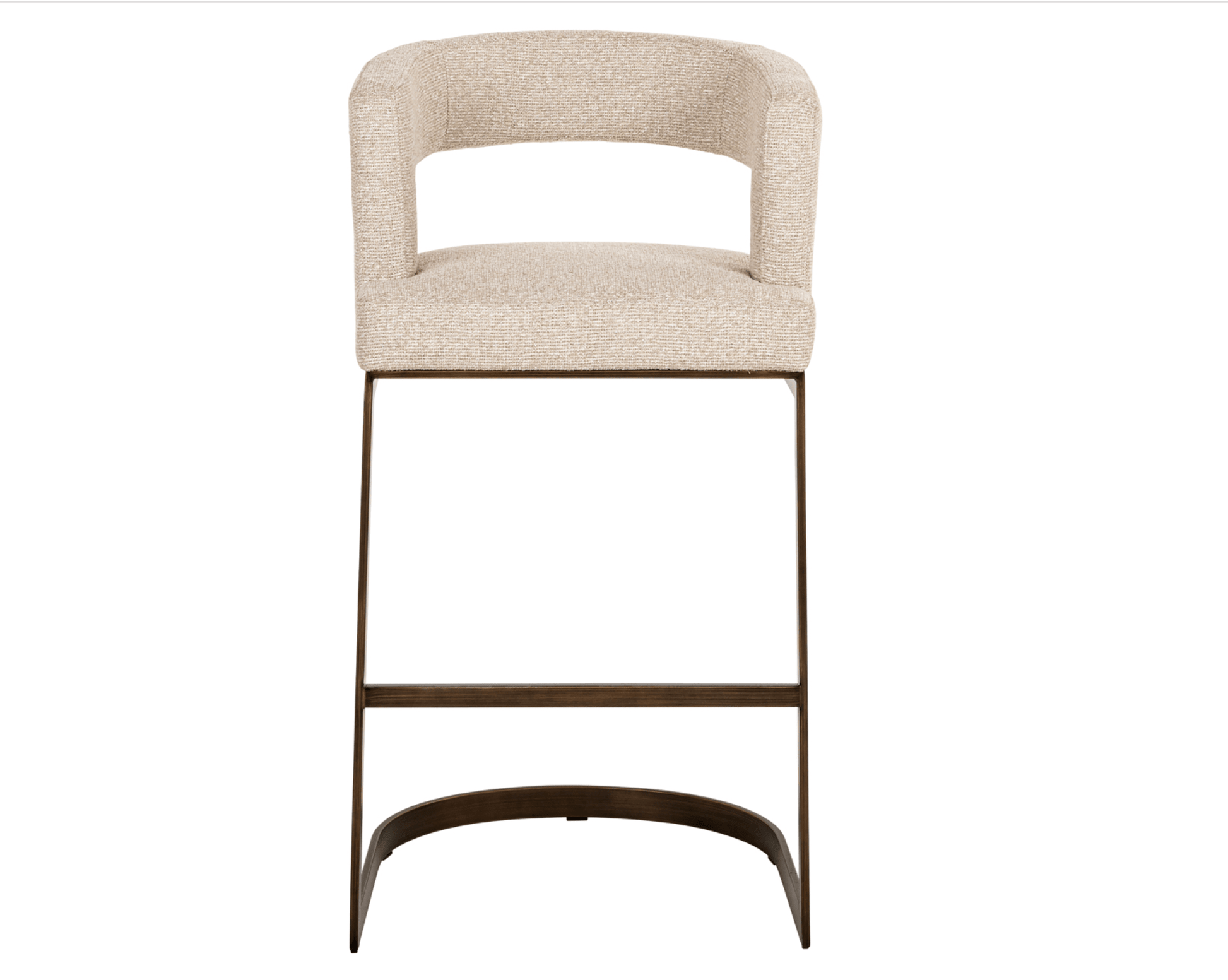 Ellis Biscotti Bar Stool - Ideal Furniture ES