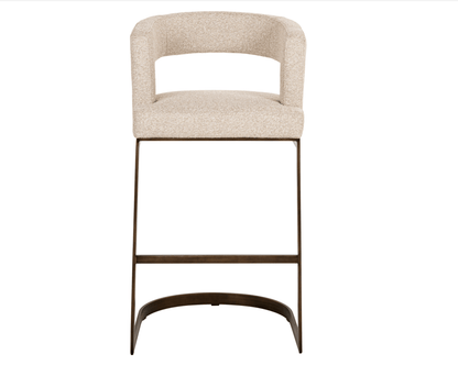 Ellis Biscotti Bar Stool - Ideal Furniture ES