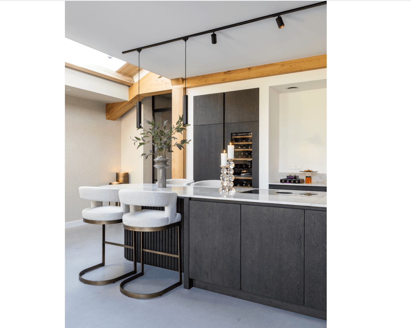 Ellis Biscotti Bar Stool - Ideal Furniture ES