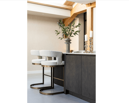 Ellis Biscotti Bar Stool - Ideal Furniture ES