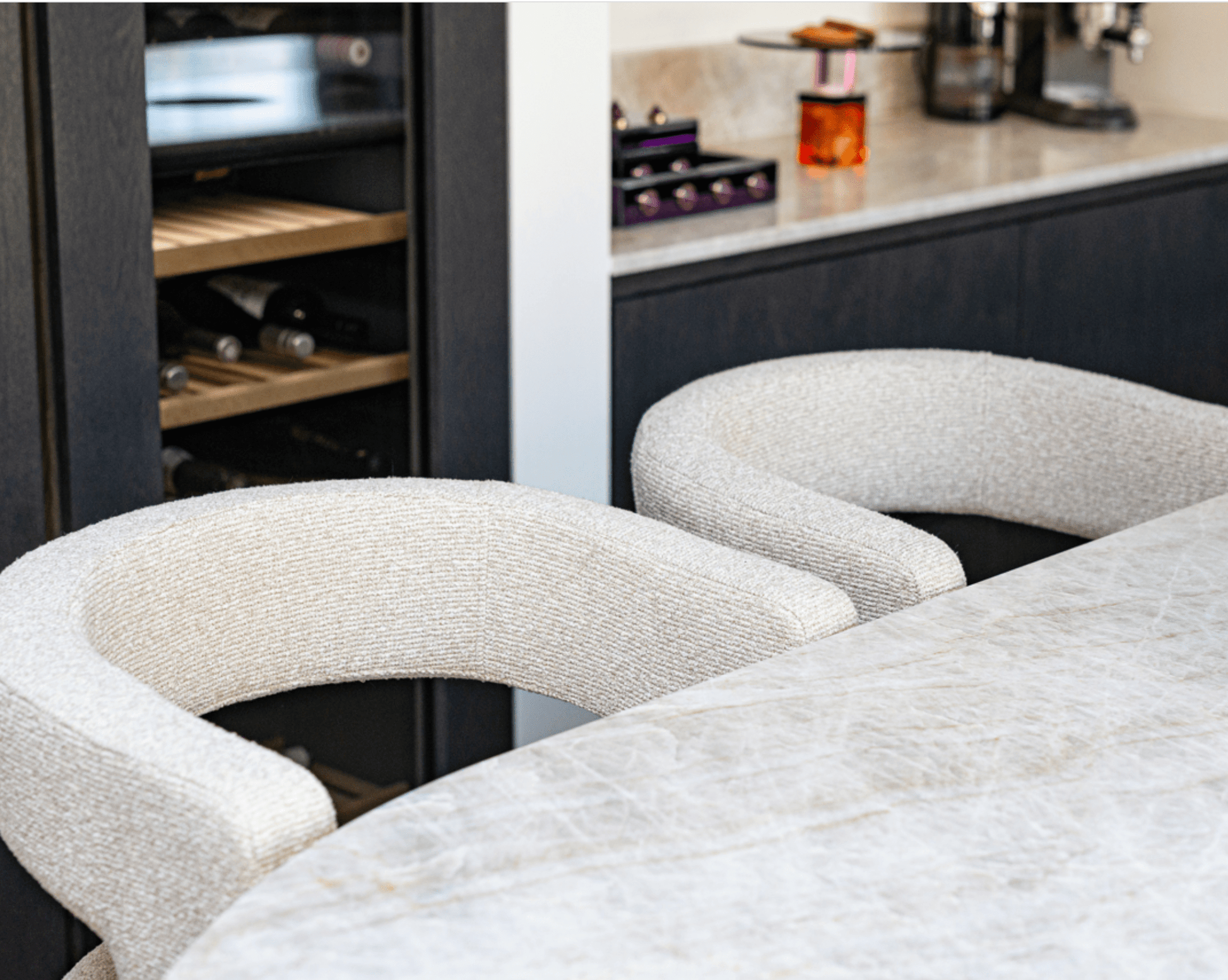Ellis Biscotti Bar Stool - Ideal Furniture ES