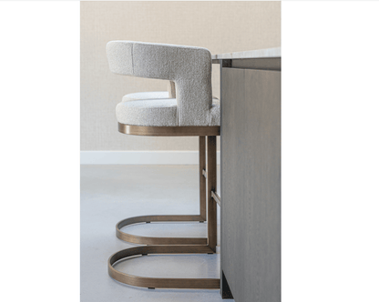 Ellis Biscotti Bar Stool - Ideal Furniture ES
