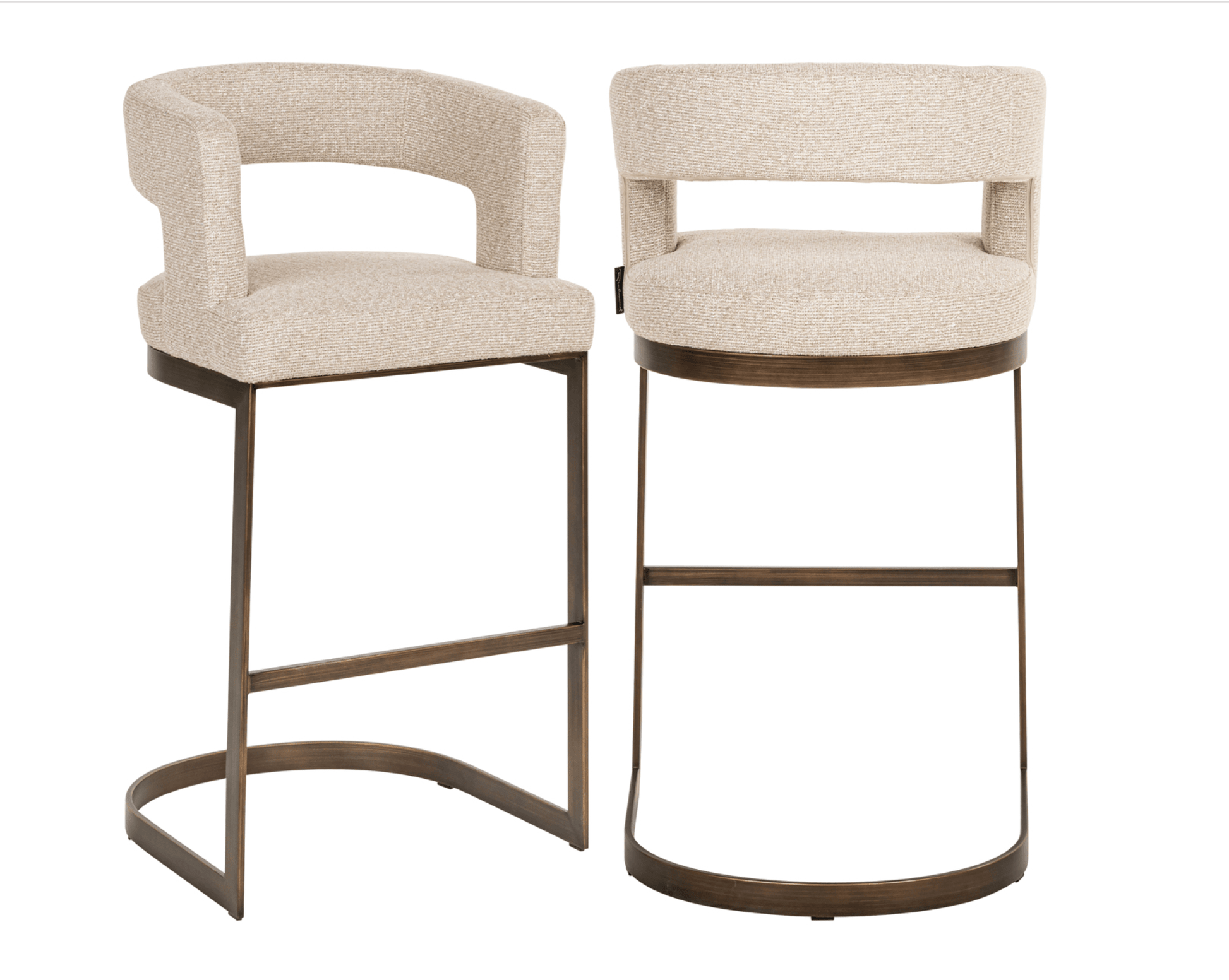 Ellis Biscotti Bar Stool - Ideal Furniture ES