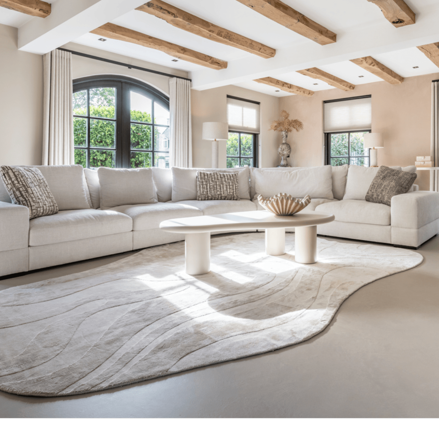 Addison Rug wave - Ideal Furniture ES