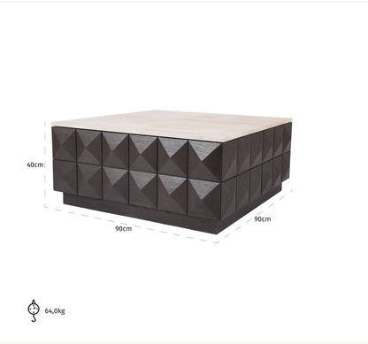 Claremont Coffee Table - Ideal Furniture ES