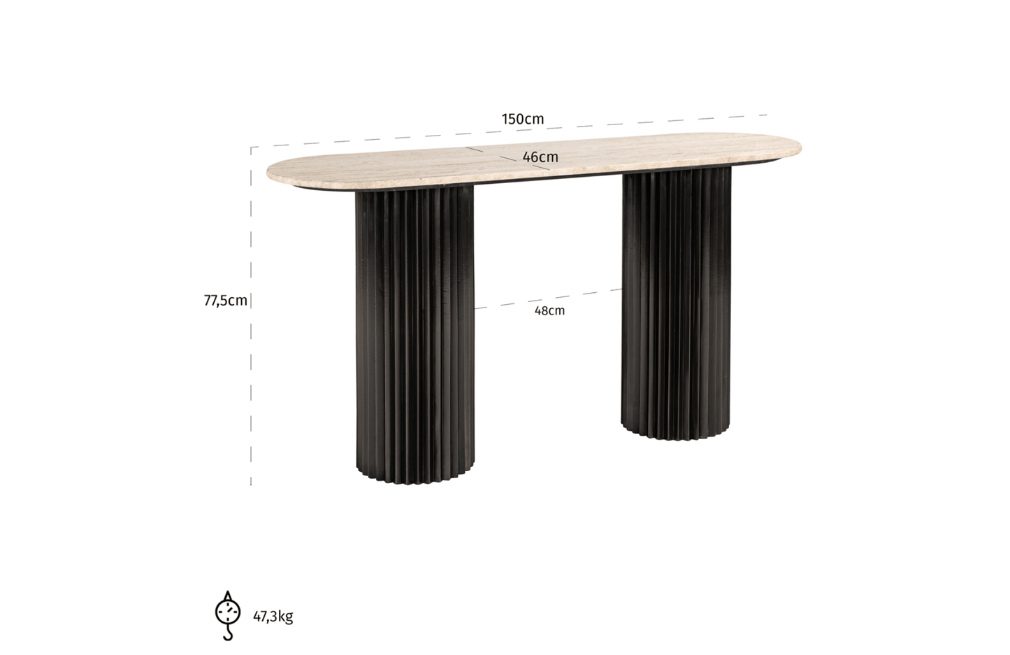 Hampton Console - Ideal Furniture ES