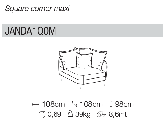 Jand Sofa - Ideal Furniture ES