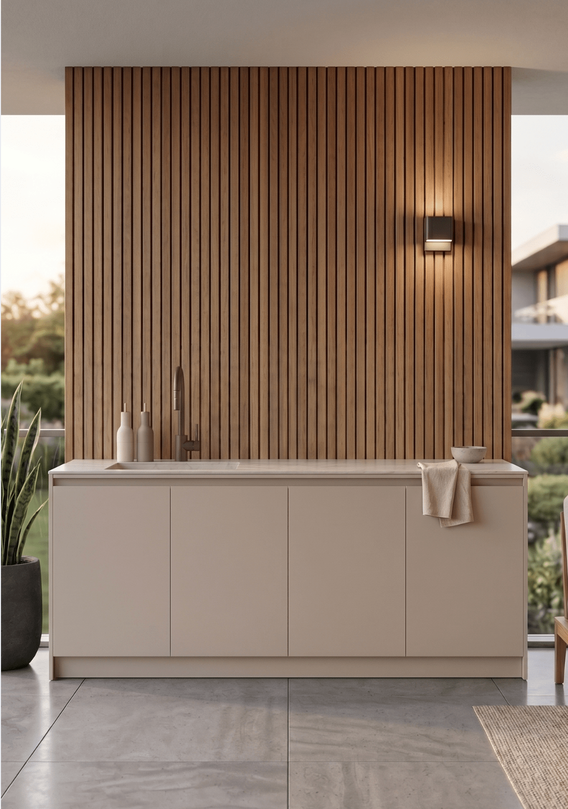 Azure Outdoor Kitchen 4d - Ideal Furniture ES