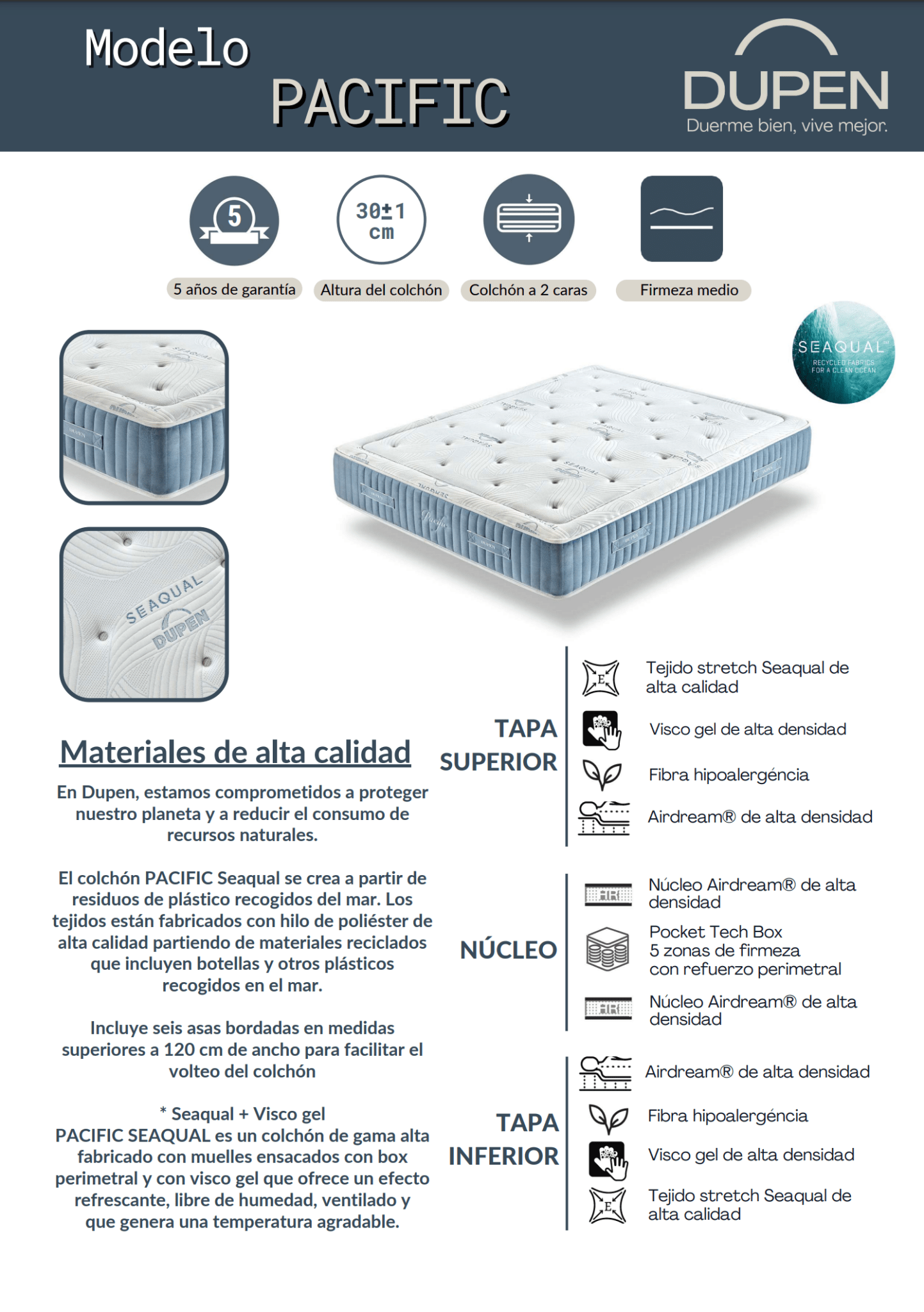 Pacific Mattress - Ideal Furniture ES
