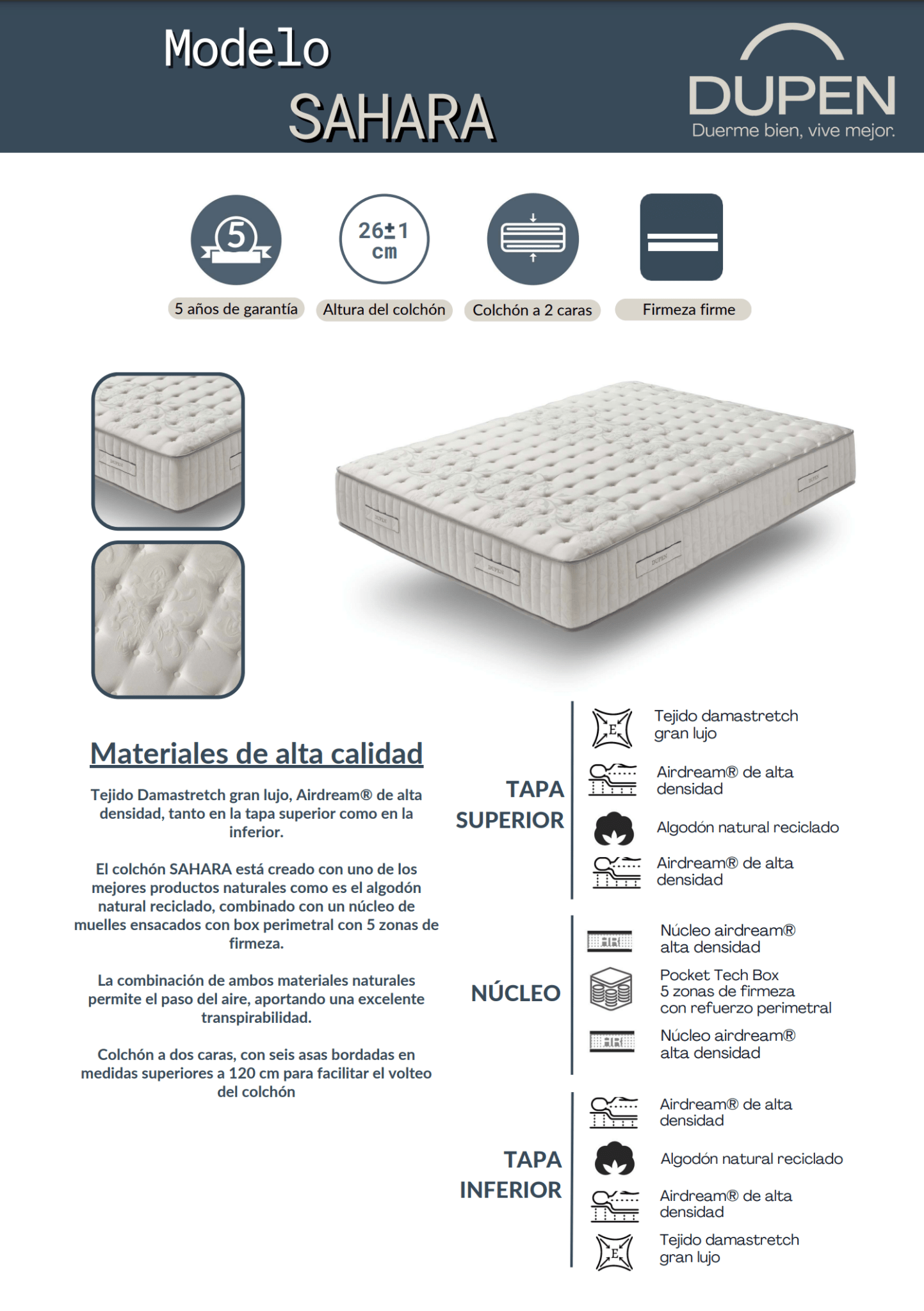 Sahara Mattress - Ideal Furniture ES