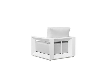 White Onix Living Chair - Ideal Furniture ES