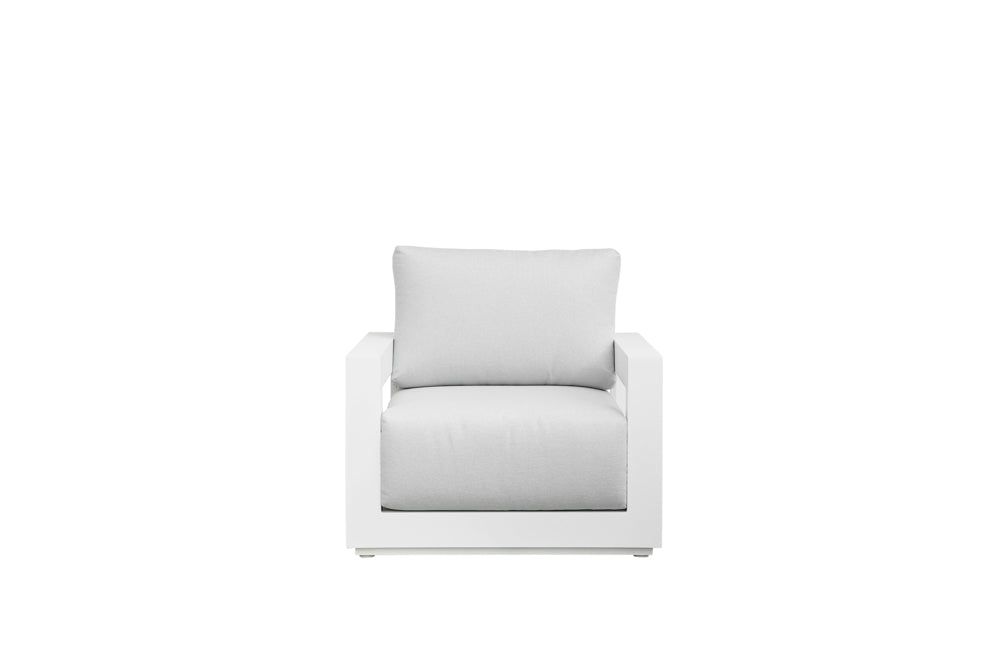 White Onix Living Chair - Ideal Furniture ES