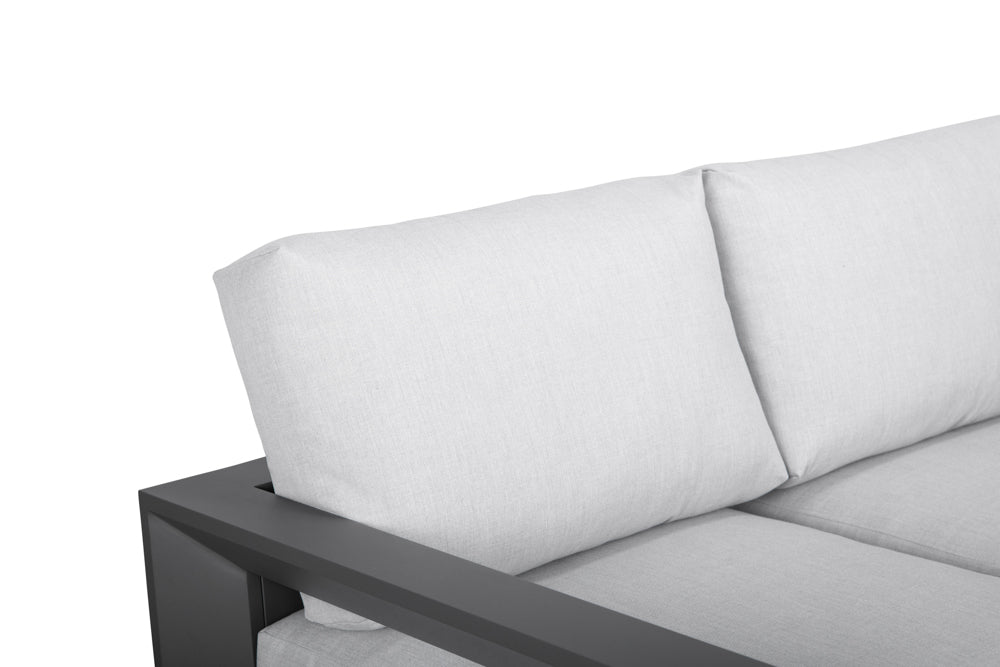 Black Onix 3 seater bench - Ideal Furniture ES