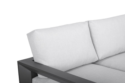 Black Onix 3 seater bench - Ideal Furniture ES