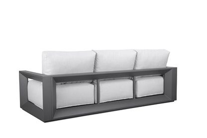 Black Onix 3 seater bench - Ideal Furniture ES