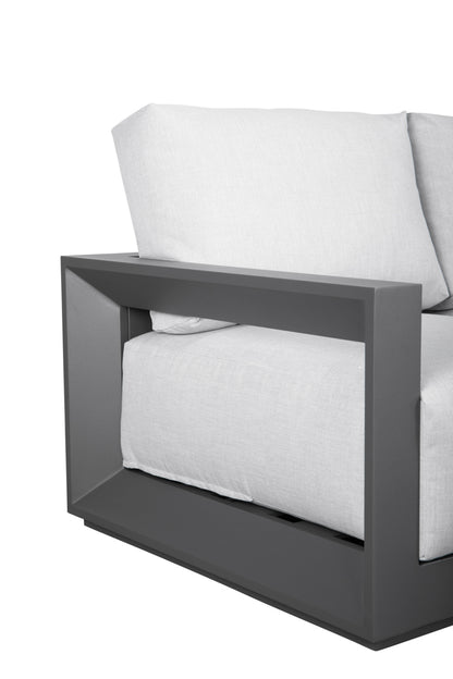 Black Onix 3 seater bench - Ideal Furniture ES