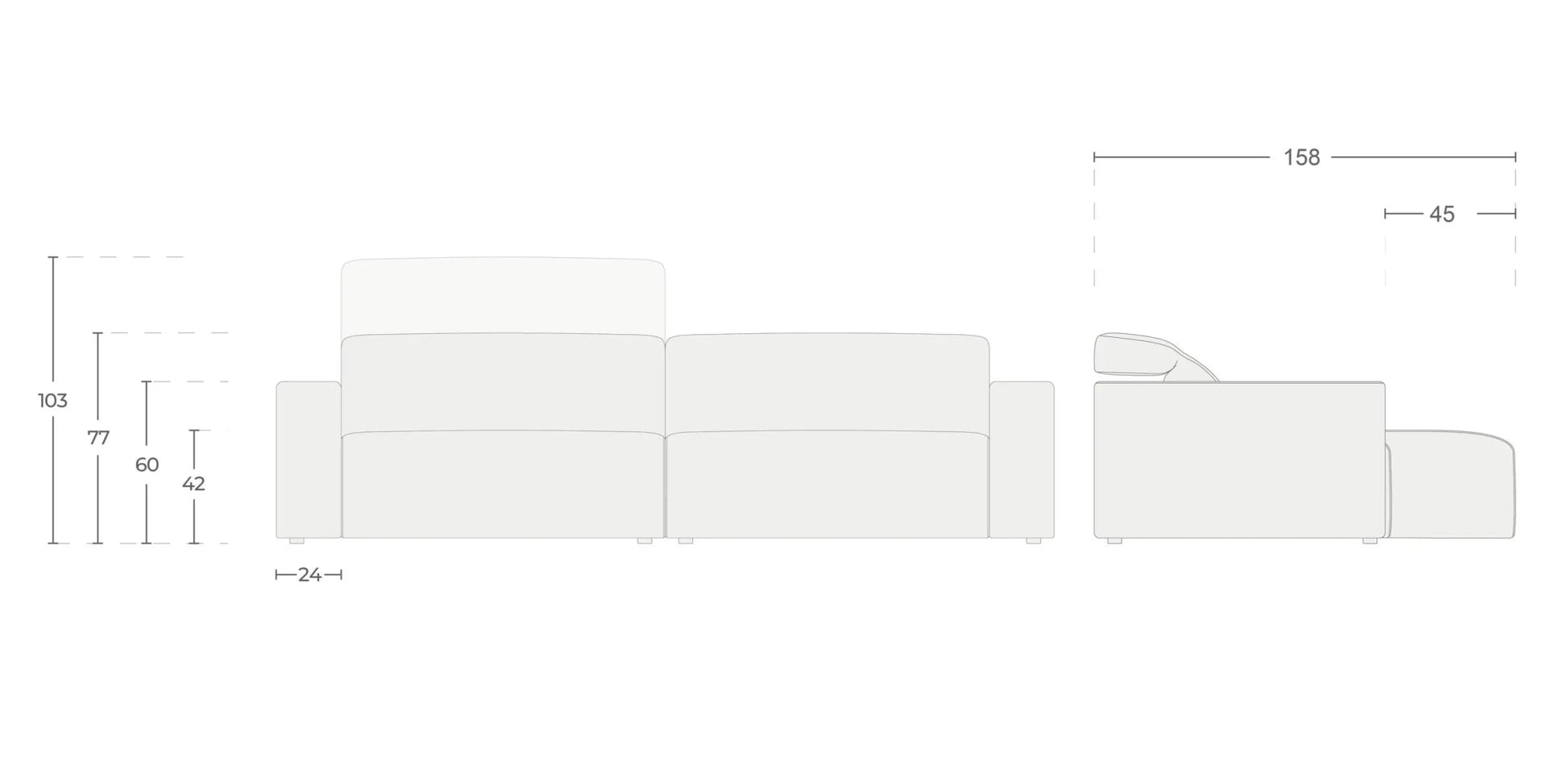 Yute Sofa - Ideal Furniture ES