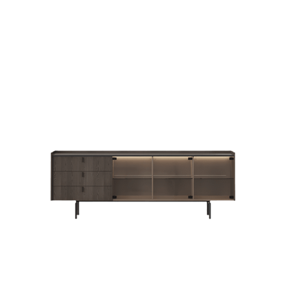 Collin Glass Sideboard - Ideal Furniture ES