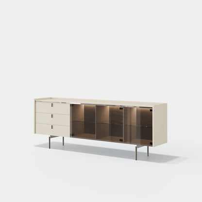 Collin Glass Sideboard - Ideal Furniture ES