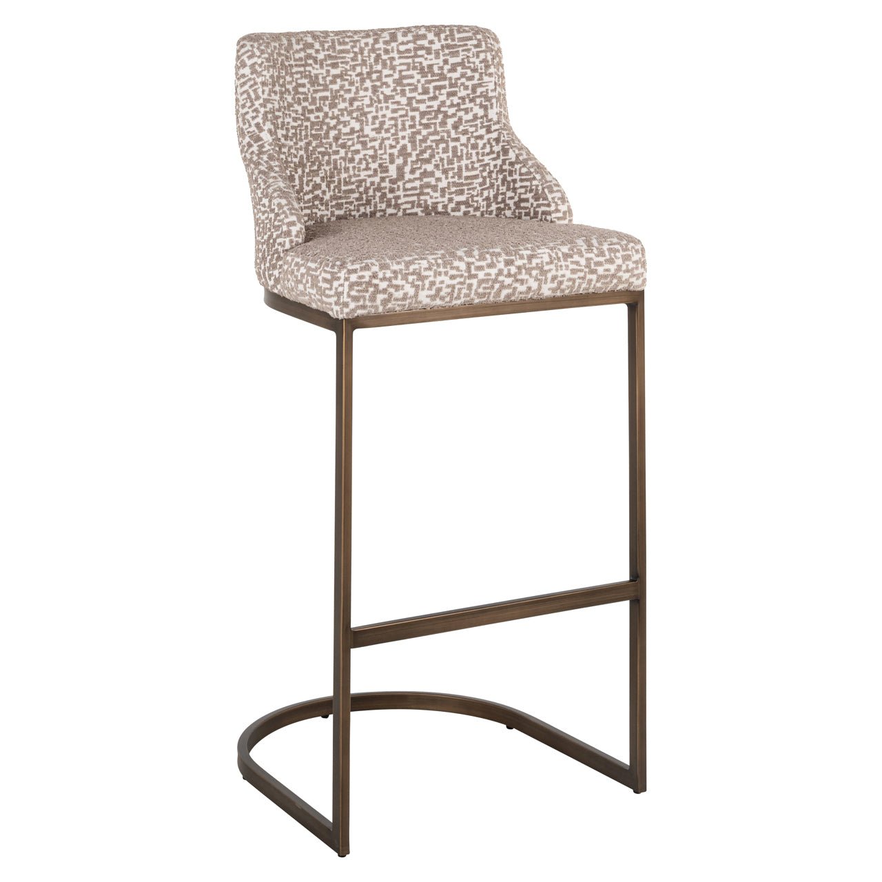 Bolton Bar Stool SET OF 2 - Ideal Furniture ES