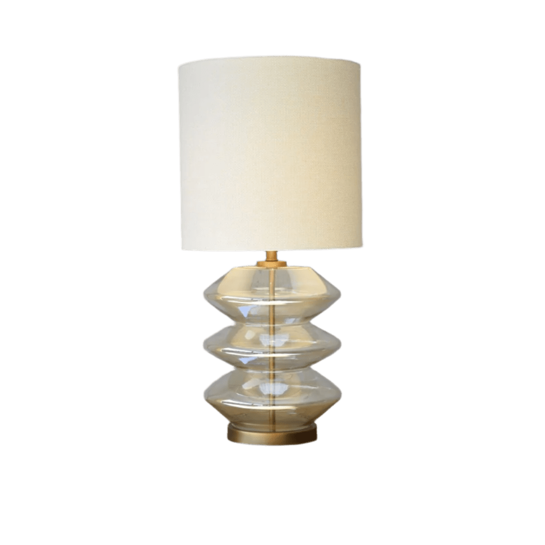 Zigzag Gold Lamp - Ideal Furniture ES
