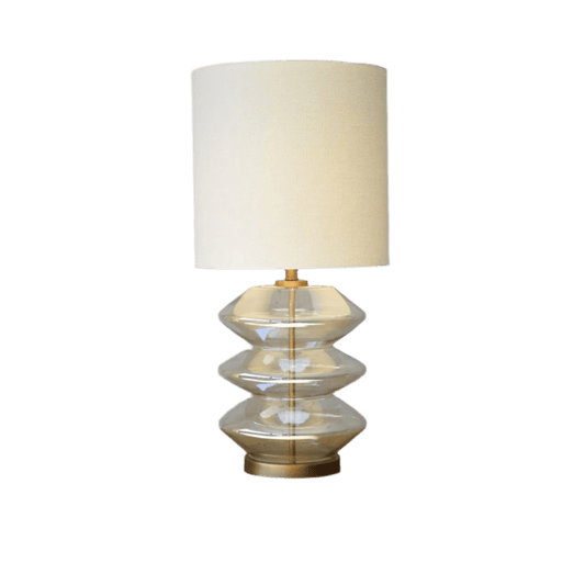 Zigzag Gold Lamp - Ideal Furniture ES