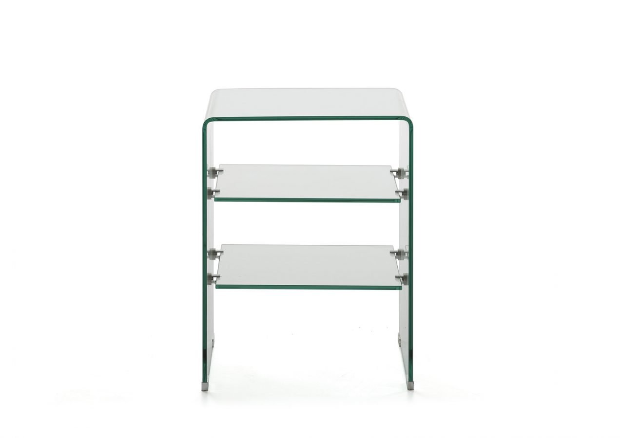 Glass bedside - Ideal Furniture ES