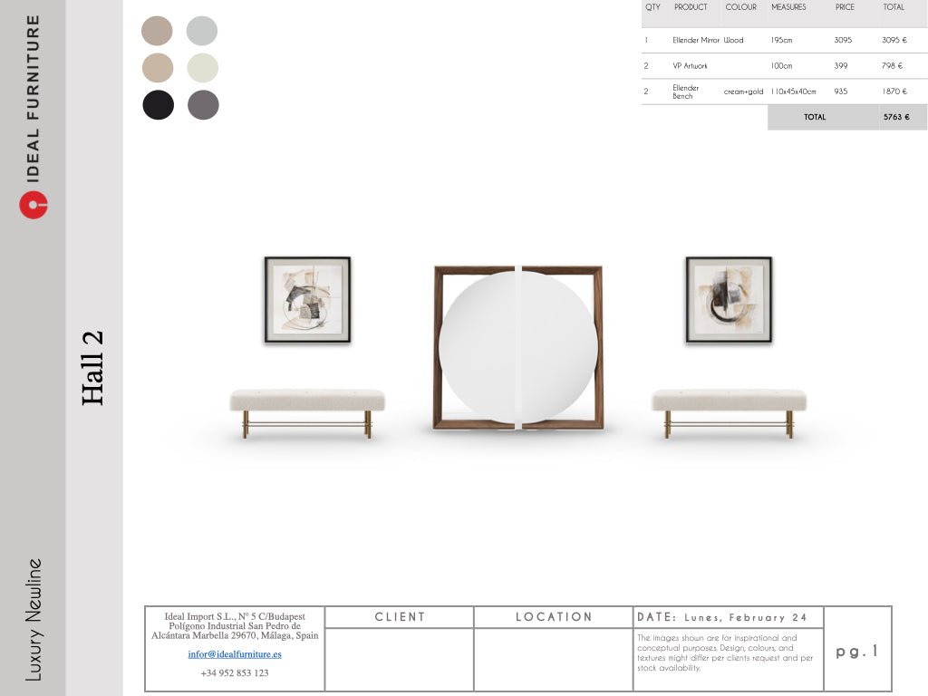 Luxury Newline Package - Ideal Furniture ES