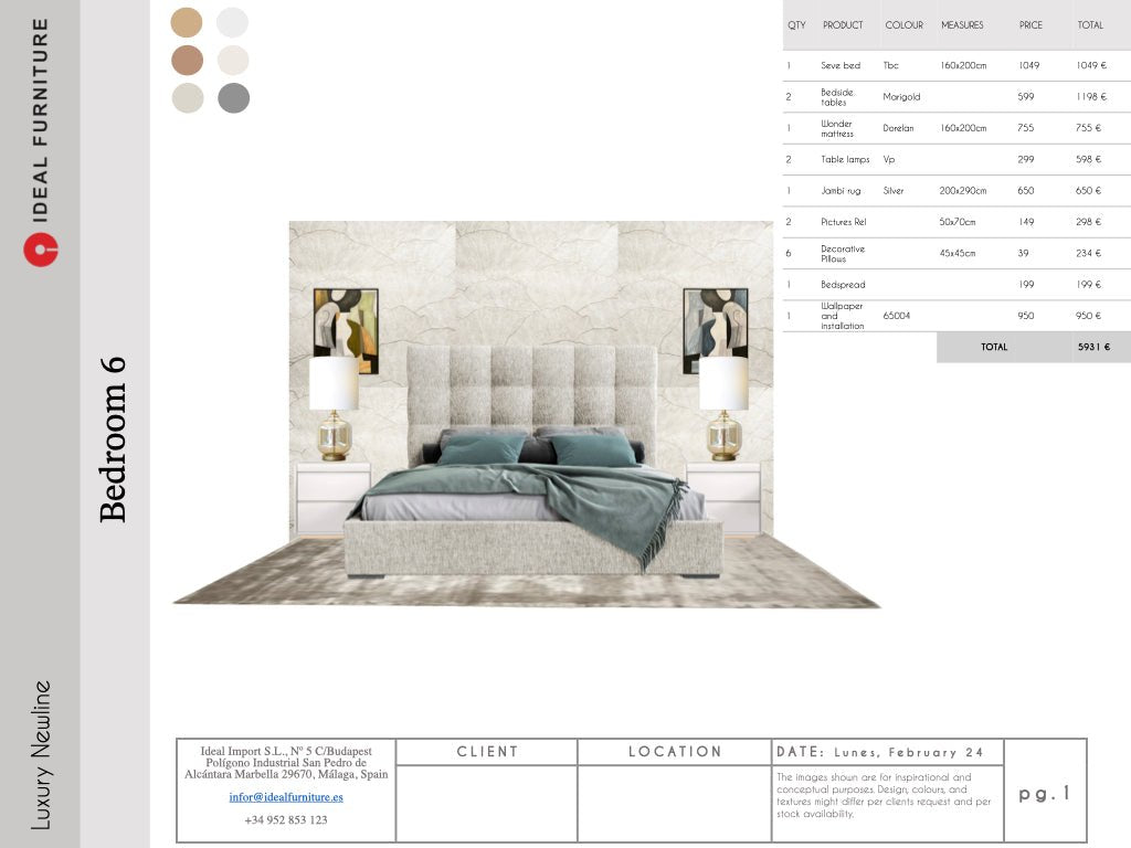 Luxury Newline Package - Ideal Furniture ES
