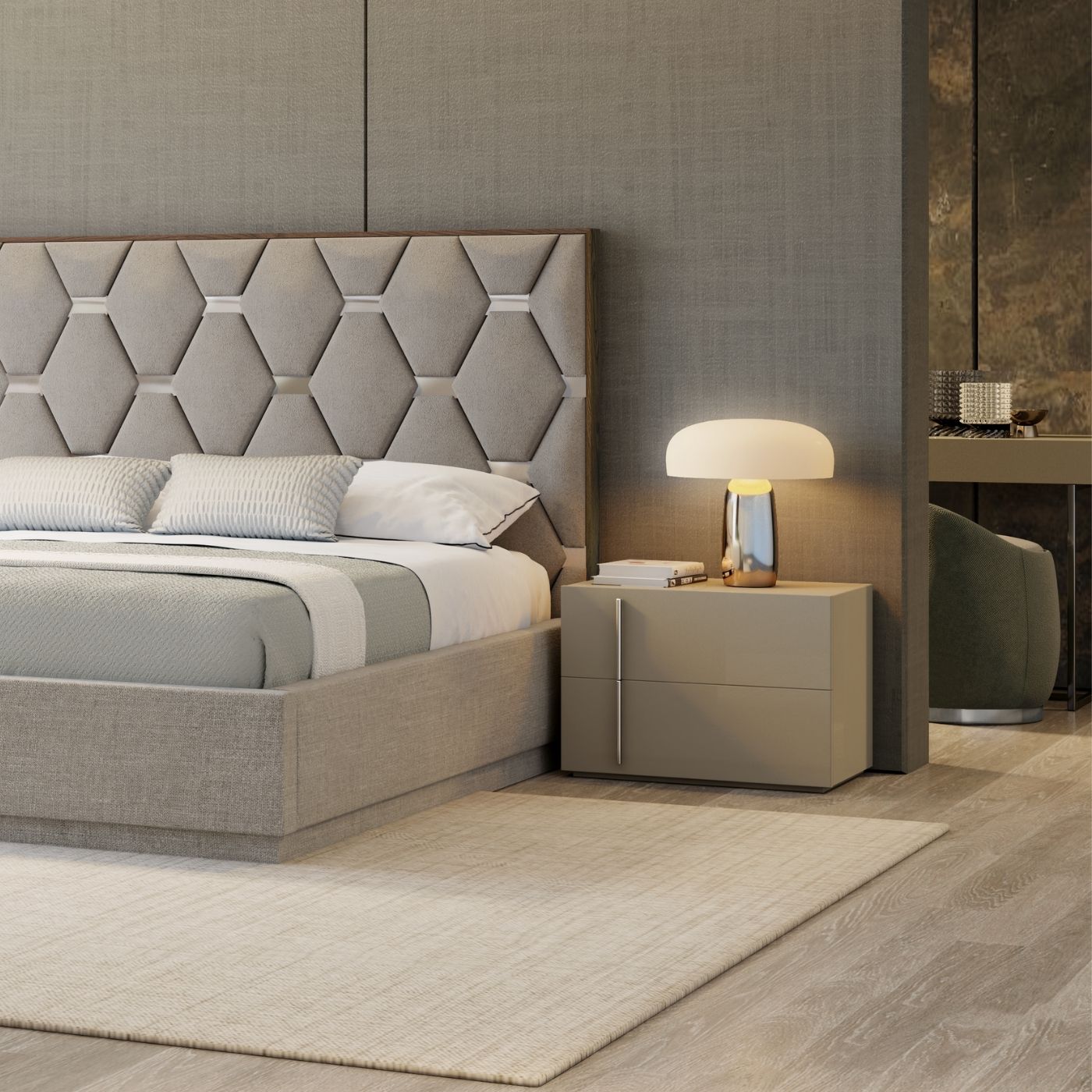 Fiza bedside table - Ideal Furniture ES