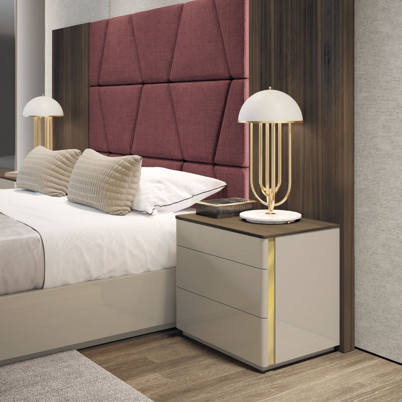 Bali bedside table - Ideal Furniture ES