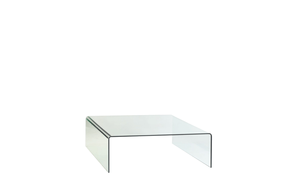 Square coffee table transparente - Ideal Furniture ES