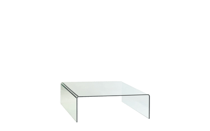 Square coffee table transparente - Ideal Furniture ES